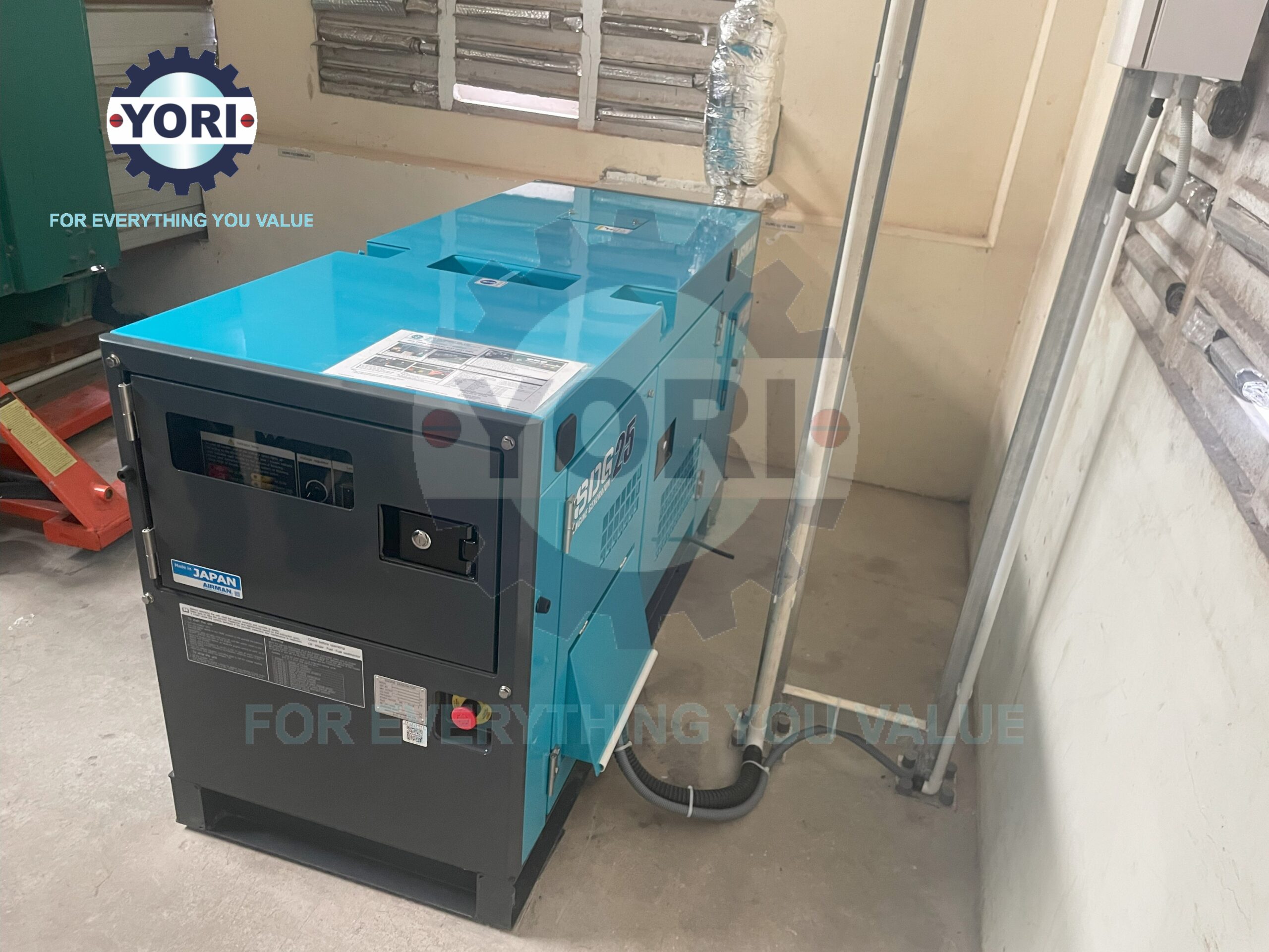 lắp đặt máy phát điện 25KVA