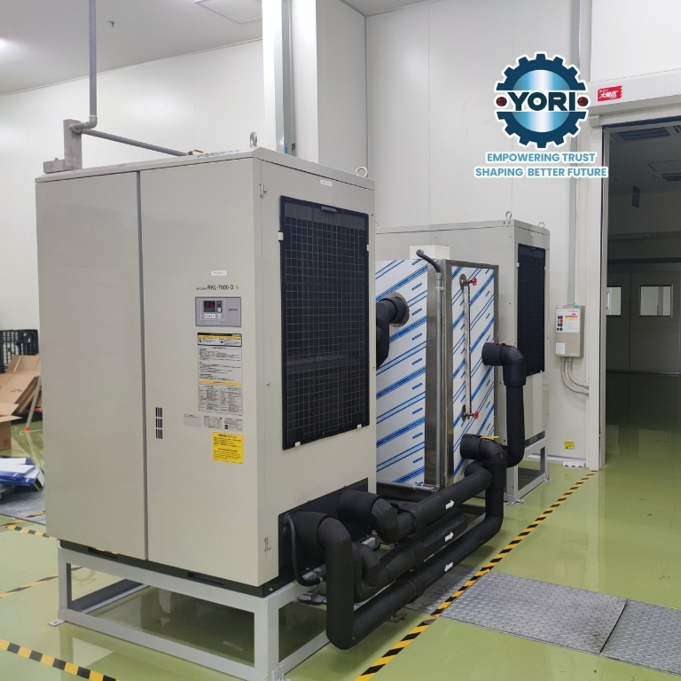 Máy làm lạnh nước ORION RKL7500-D – thiết kế đứng, giải nhiệt gió, công suất 25 kW